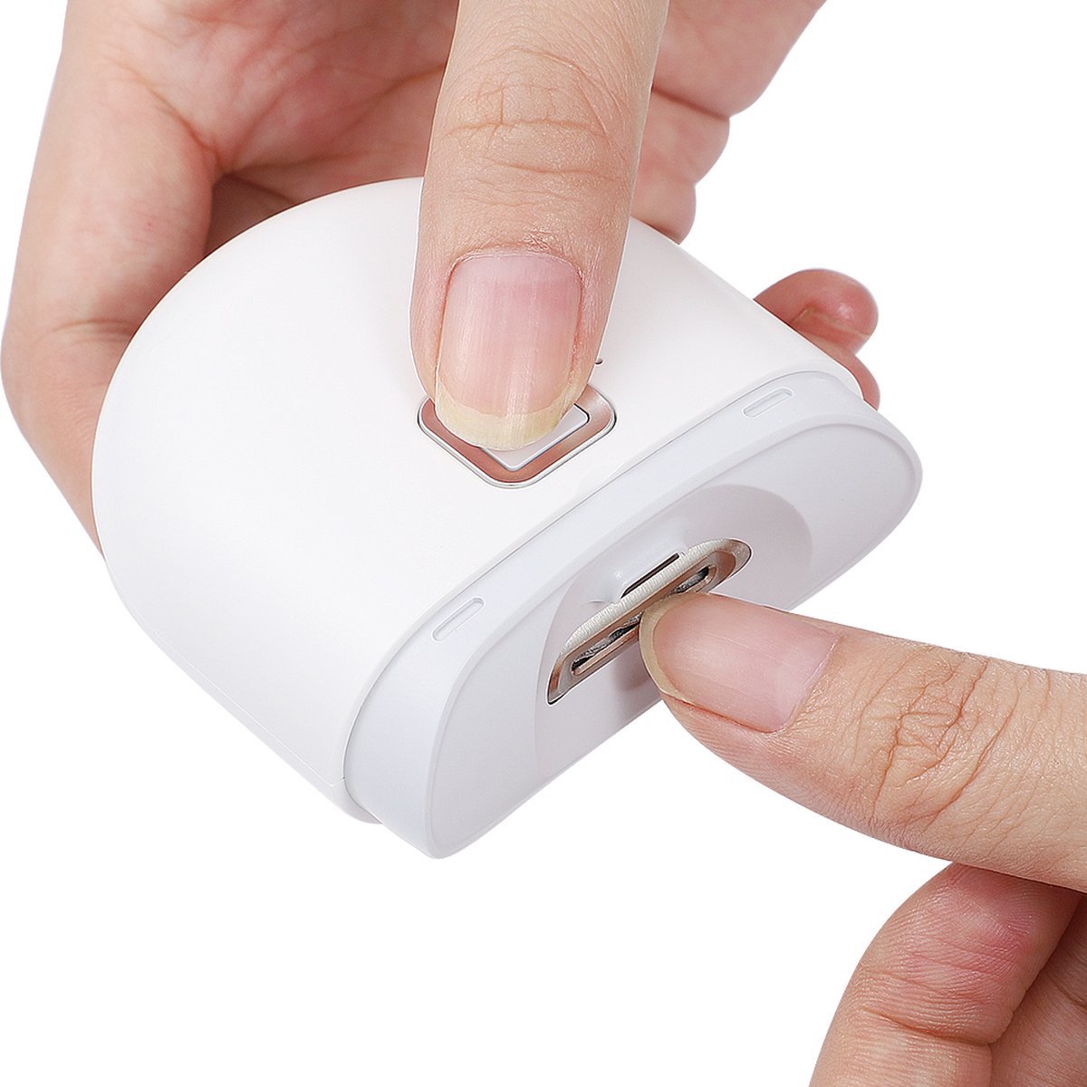 Electric Nail Clipper & Polisher with LED Light