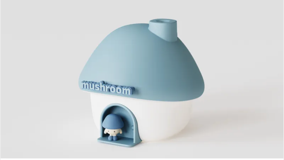 Mushroom House Ambient Light & Silent Humidifier