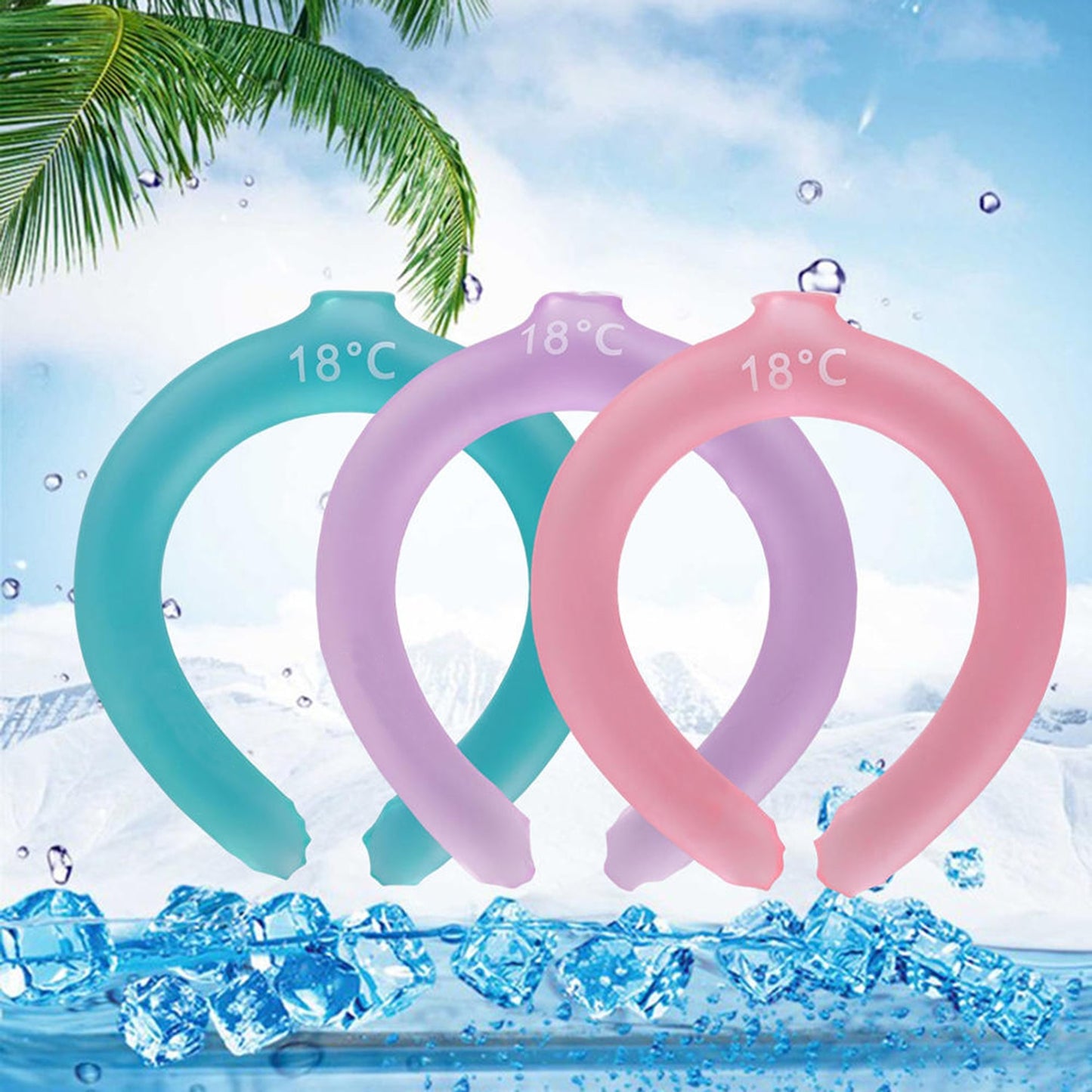 Wearable Cooling Neck Wrap