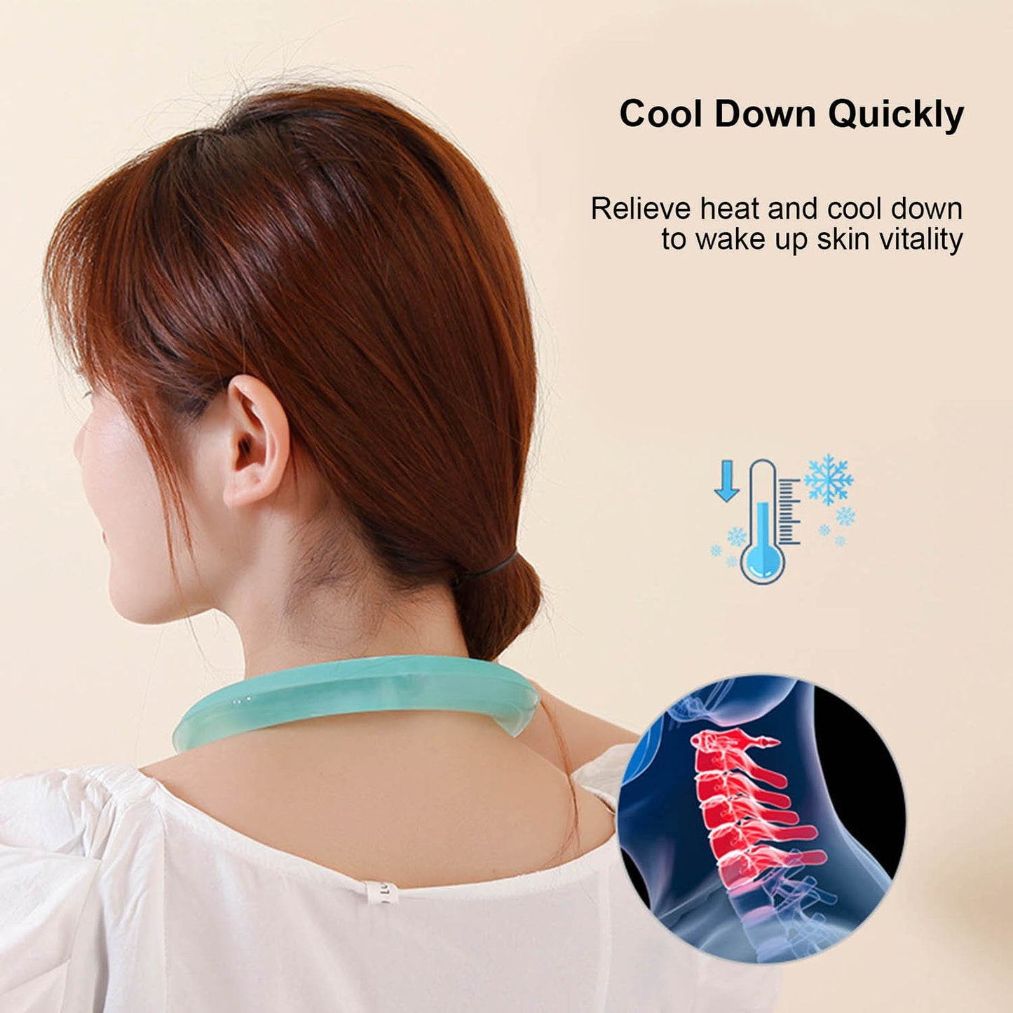 Wearable Cooling Neck Wrap