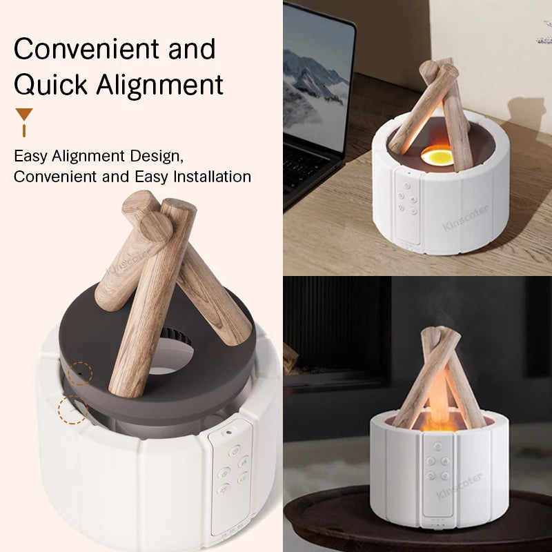 Flickering Flame Aroma Diffuser