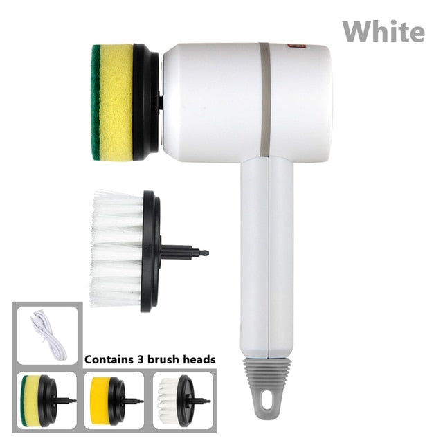 Electric Spin Scrubber Cleaning Brush
