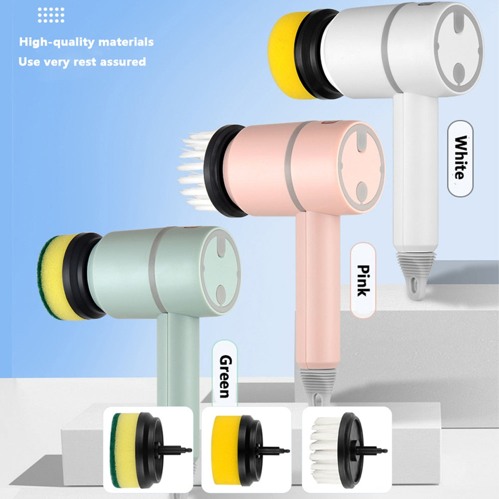 Electric Spin Scrubber Cleaning Brush