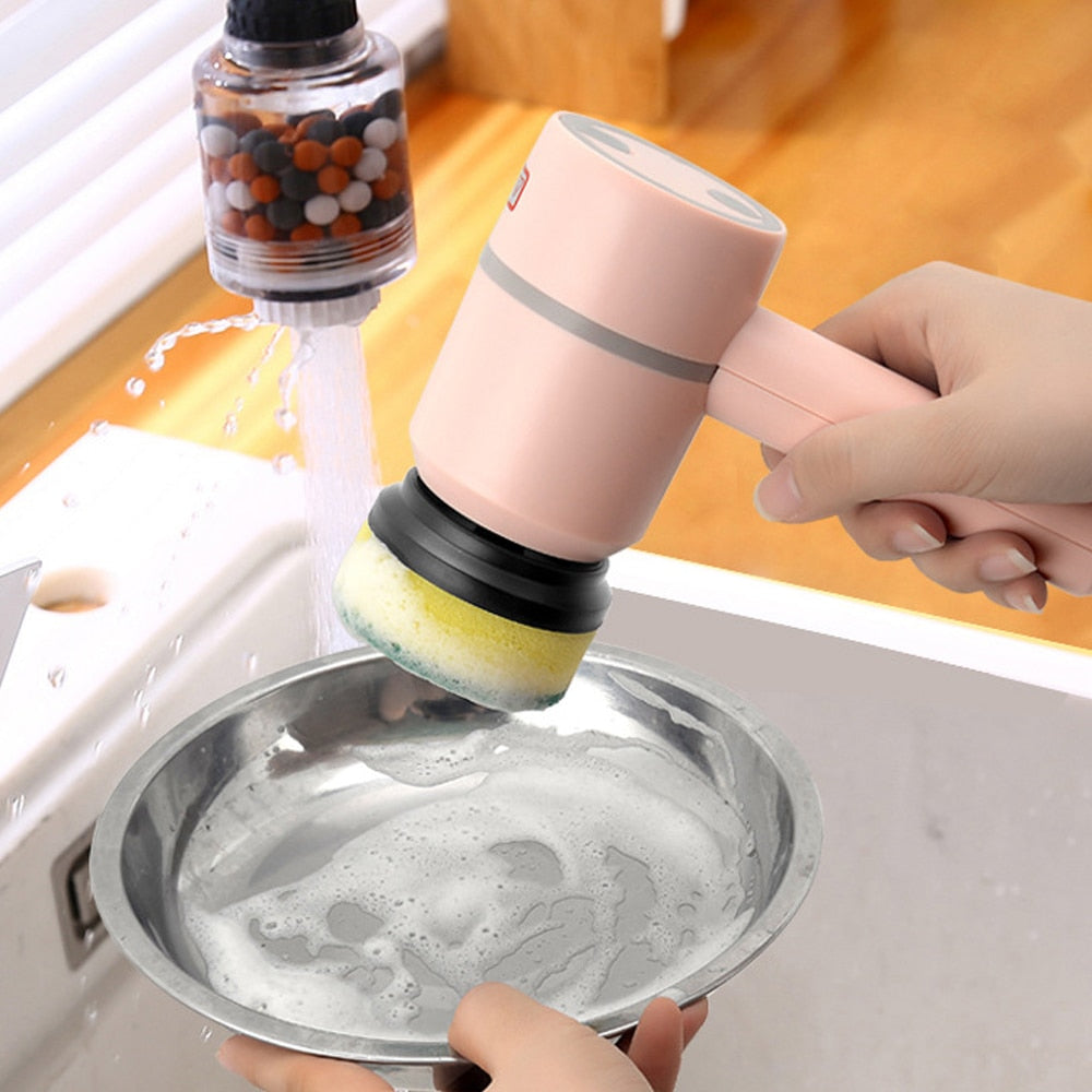 Electric Spin Scrubber Cleaning Brush