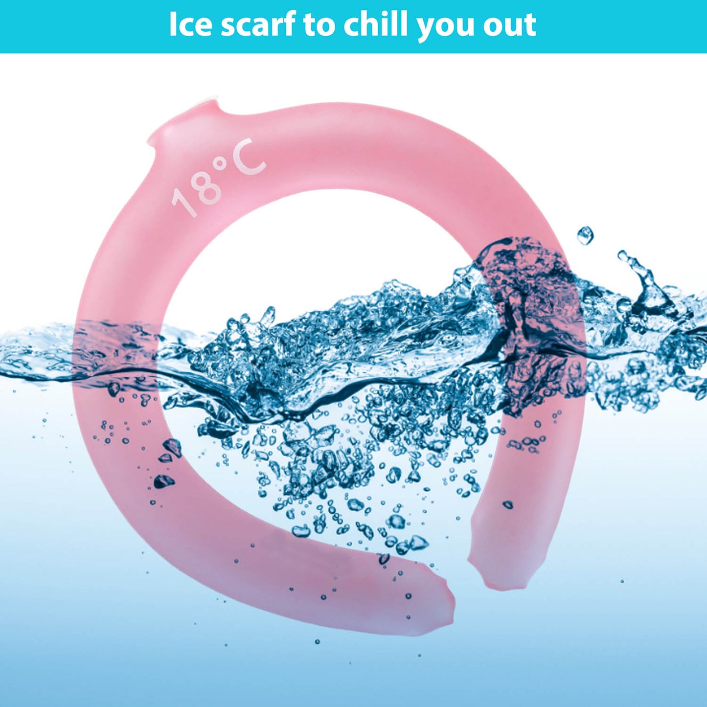 Wearable Cooling Neck Wrap