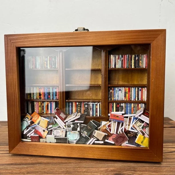 Anxiety Bookshelf — The Stress-Relief Desk Toy