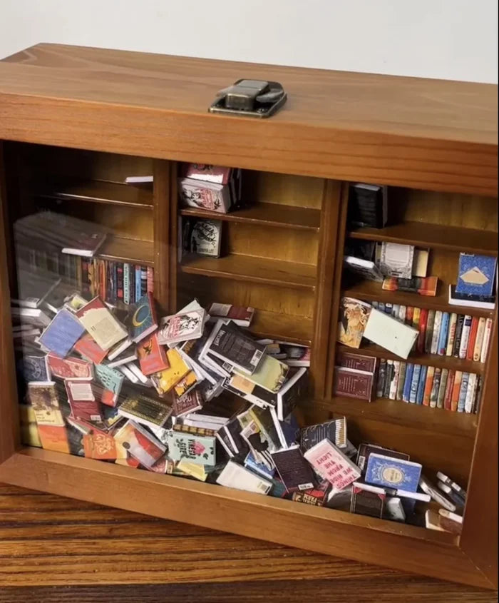 Anxiety Bookshelf — The Stress-Relief Desk Toy
